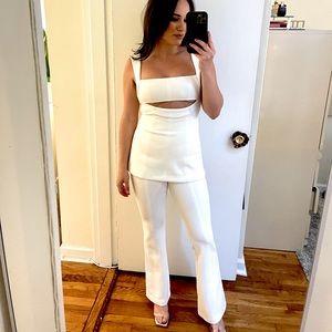 Brand New White Misha Jumpsuit 😍